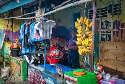 Photo of Bananas Near Clothes