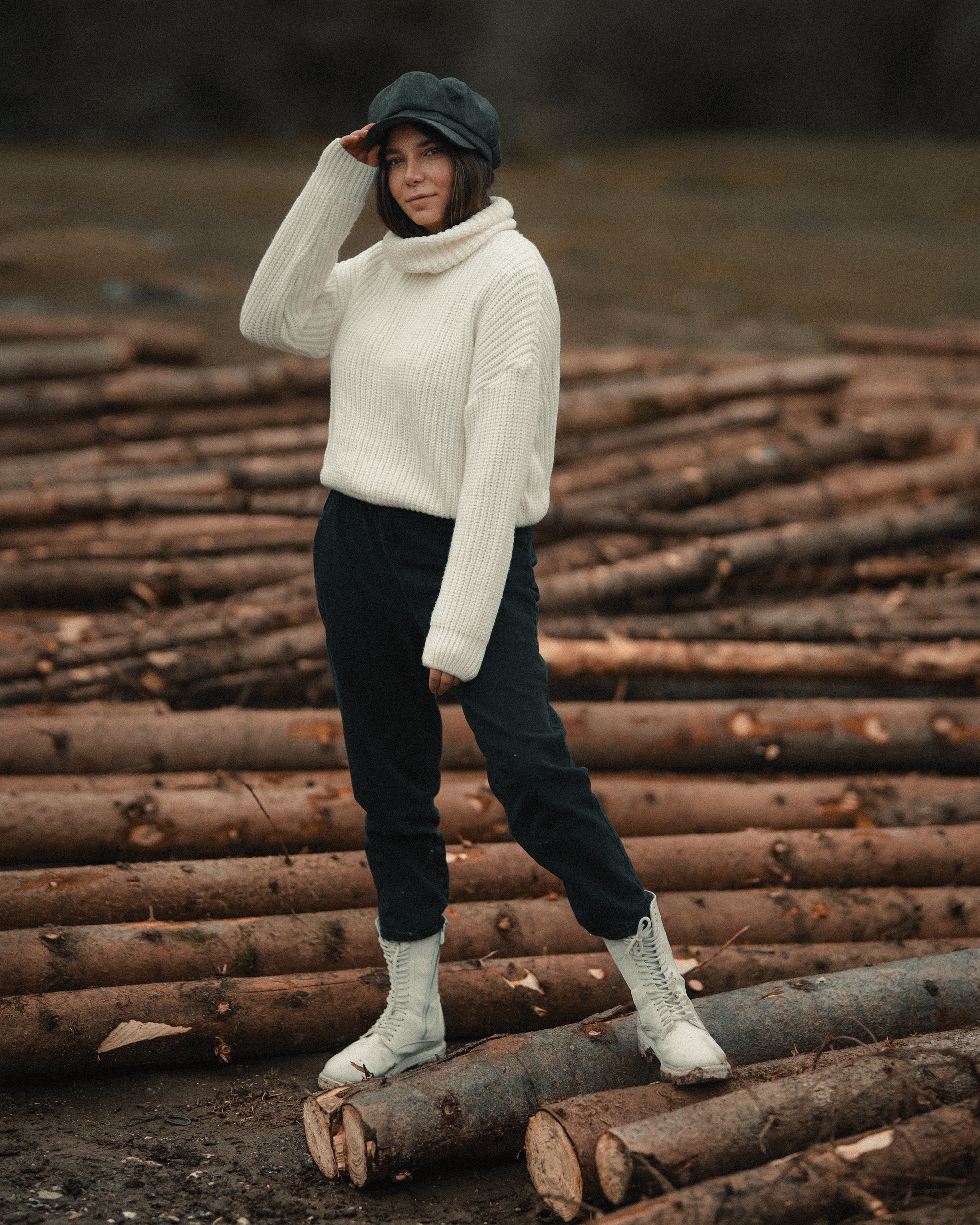 Blusa de Tricô Off White