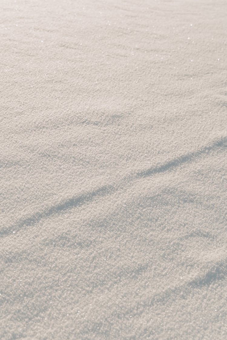 Photograph Of White Snow On The Ground