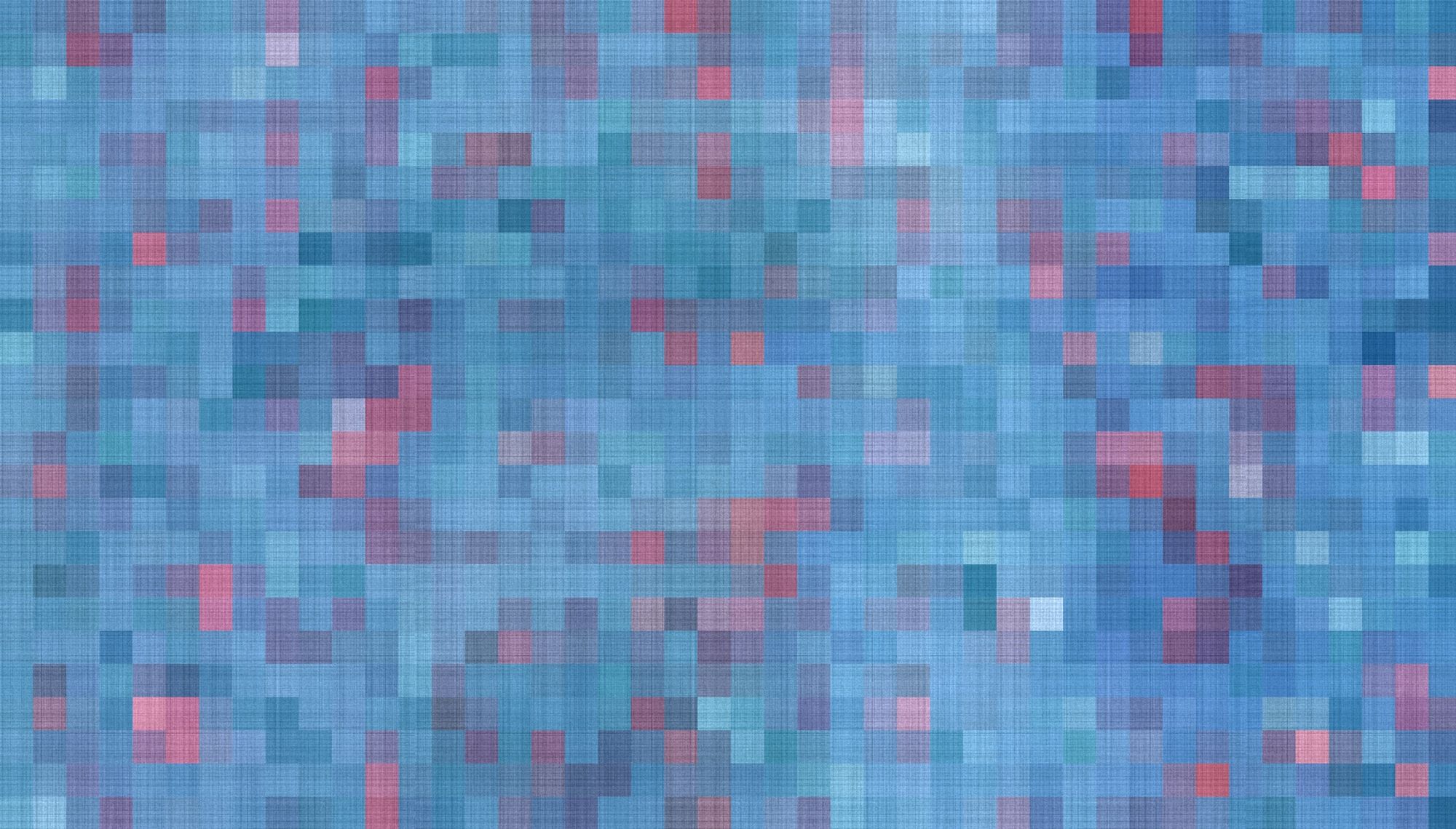 Patrón abstracto de cuadrícula de colores parecido a la pantalla de un juego de rompecabezas en dos dimensiones