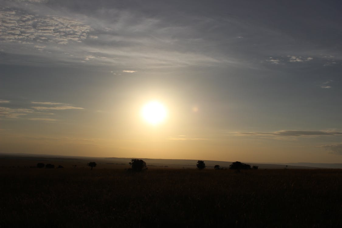 Gratis lagerfoto af skumring ved mara