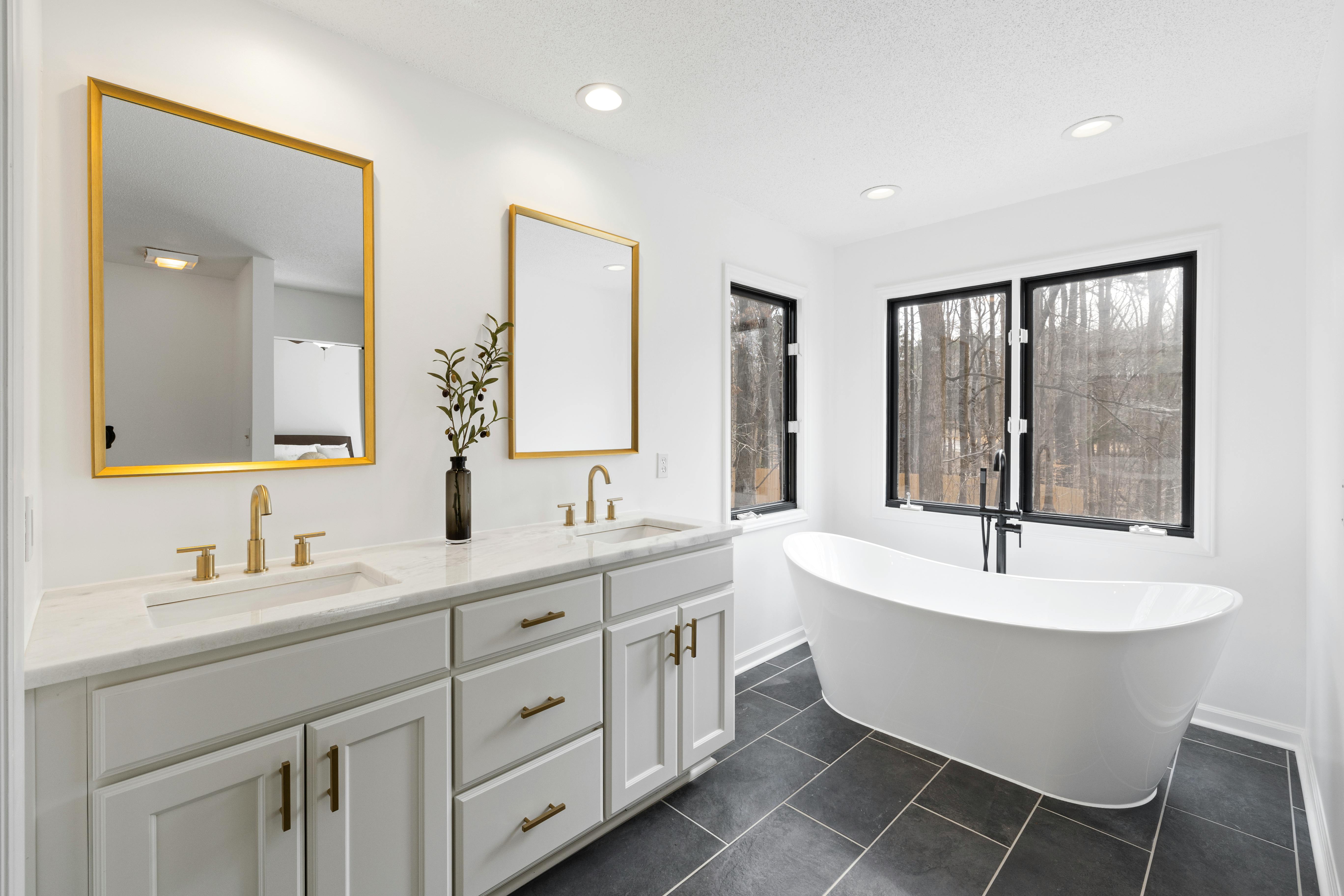 An Interior of a Bathroom · Free Stock Photo