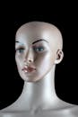 Close-up Photo of a Mannequin's Head