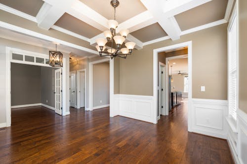 A Hallway with Hardwood Floor