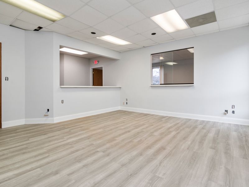 A commercial interior under renovation