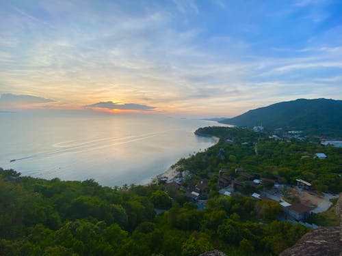 Free stock photo of beach sunset, beautiful sunset, kohphangan