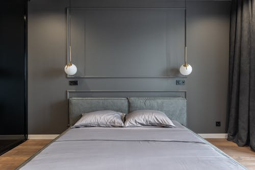 Minimalist interior design of bedroom