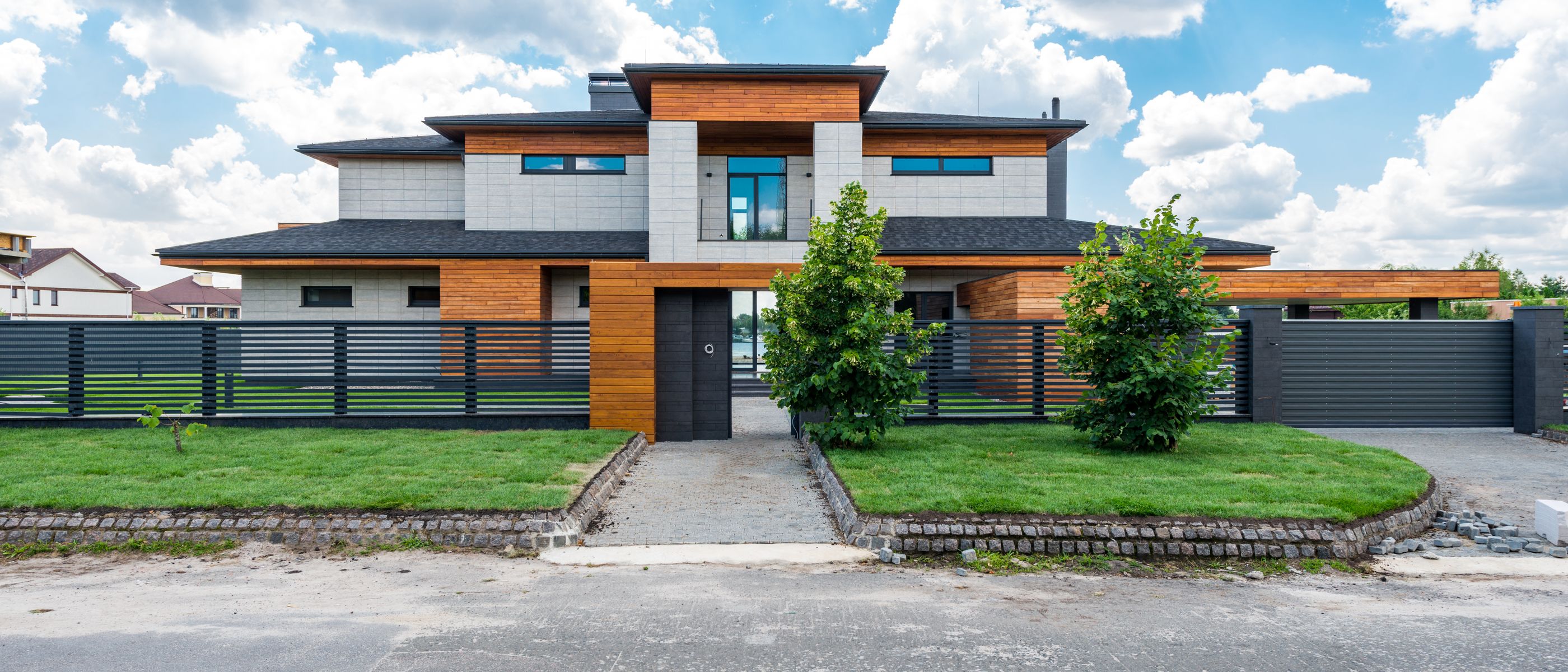 Exterior Painting in Leamouth — walls rolled to an even, flat finish