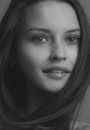 Grayscale Photo of Womans Face