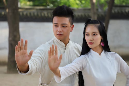 Free stock photo of man and wife, tai chi chien Stock Photo