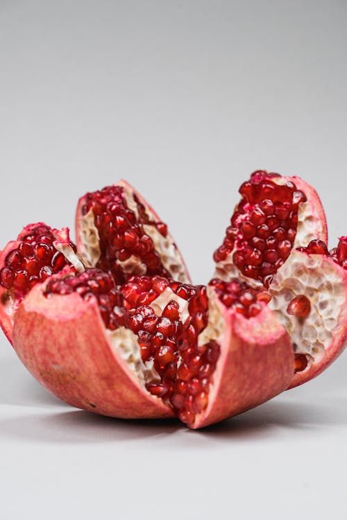 Close Up Photo of a Pomegranate