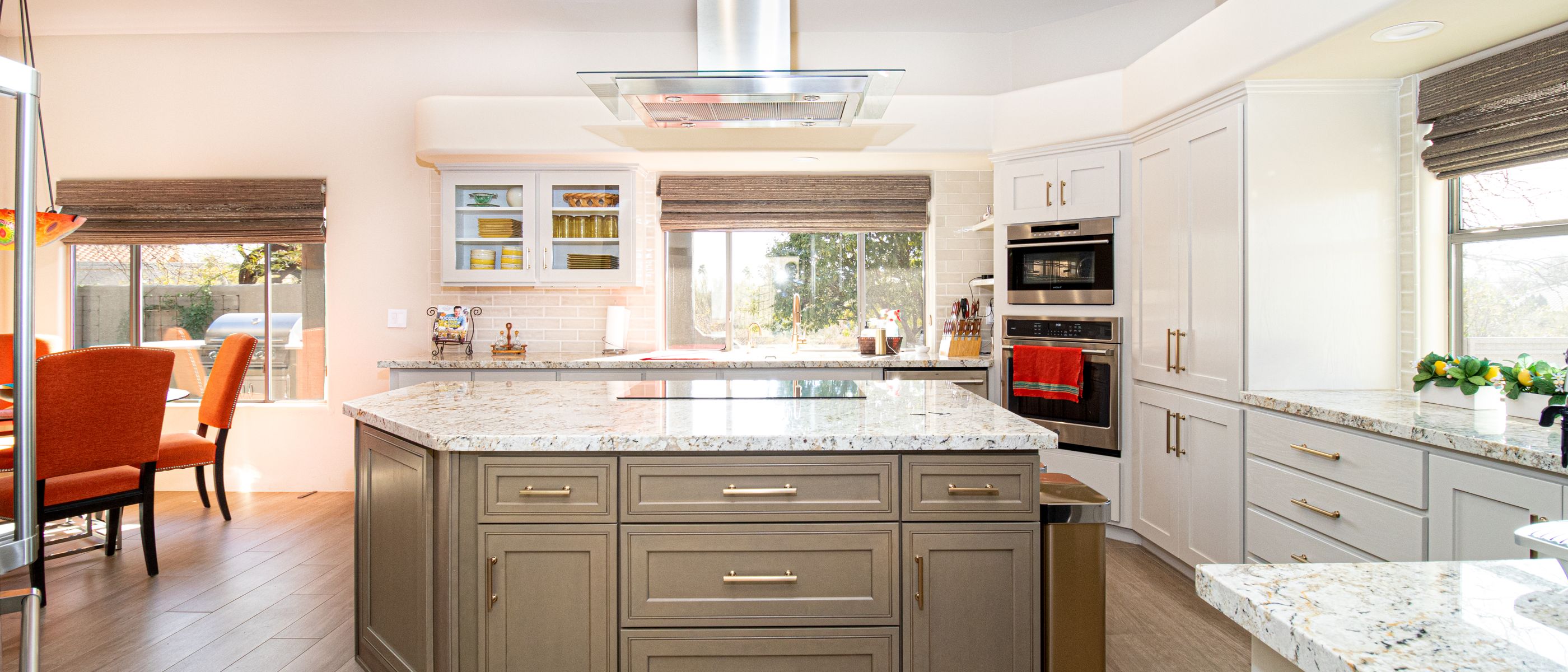 Kitchen Spraying in Well Hall — quality trade paint going on in two coats
