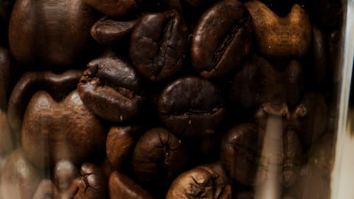 Free Close-Up Photography of Coffee Beans Stock Photo