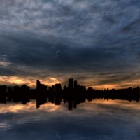 Skyline at sunrise by Pixabay on Pexels