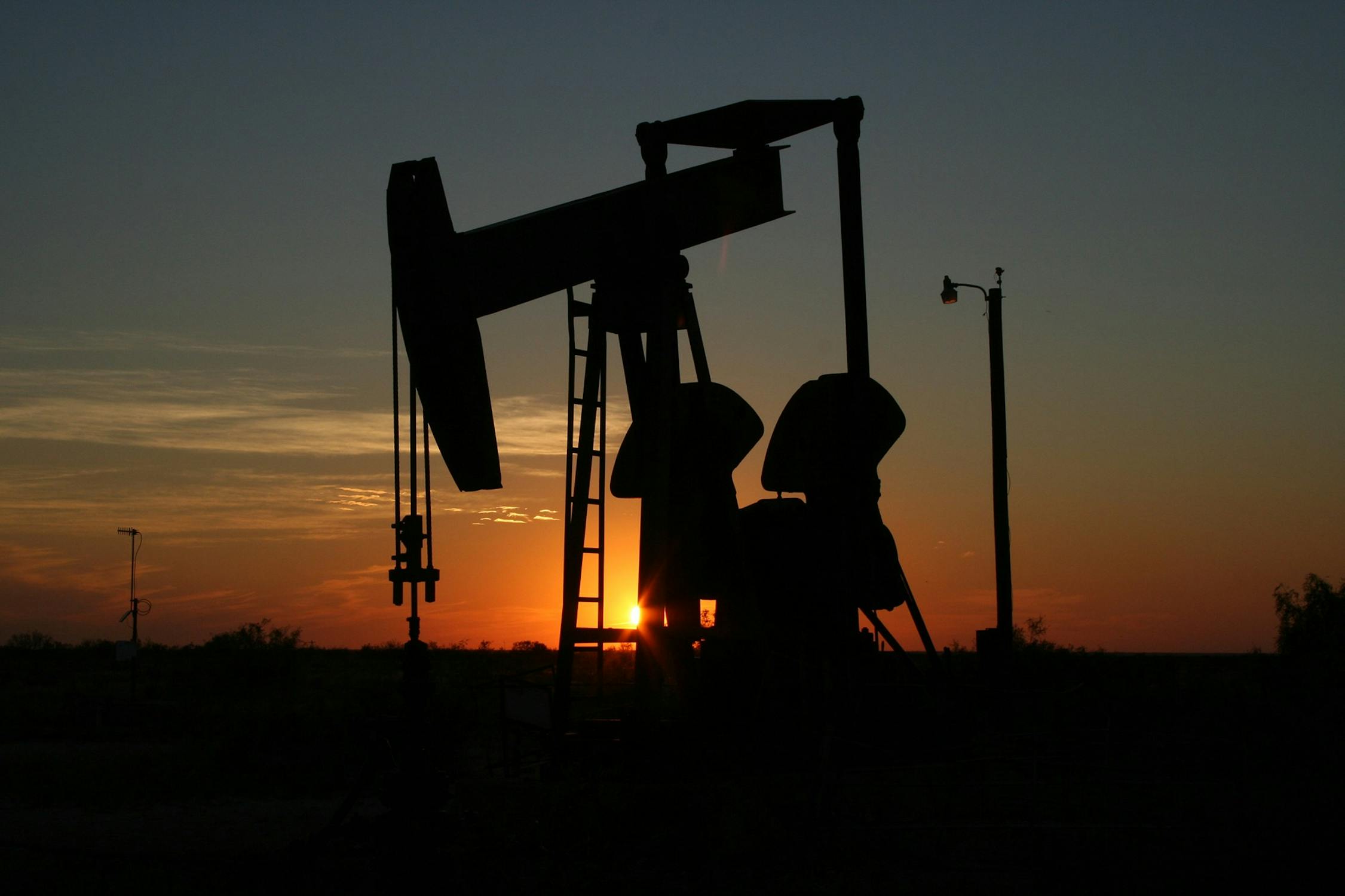 oil monahans texas sunset 70362