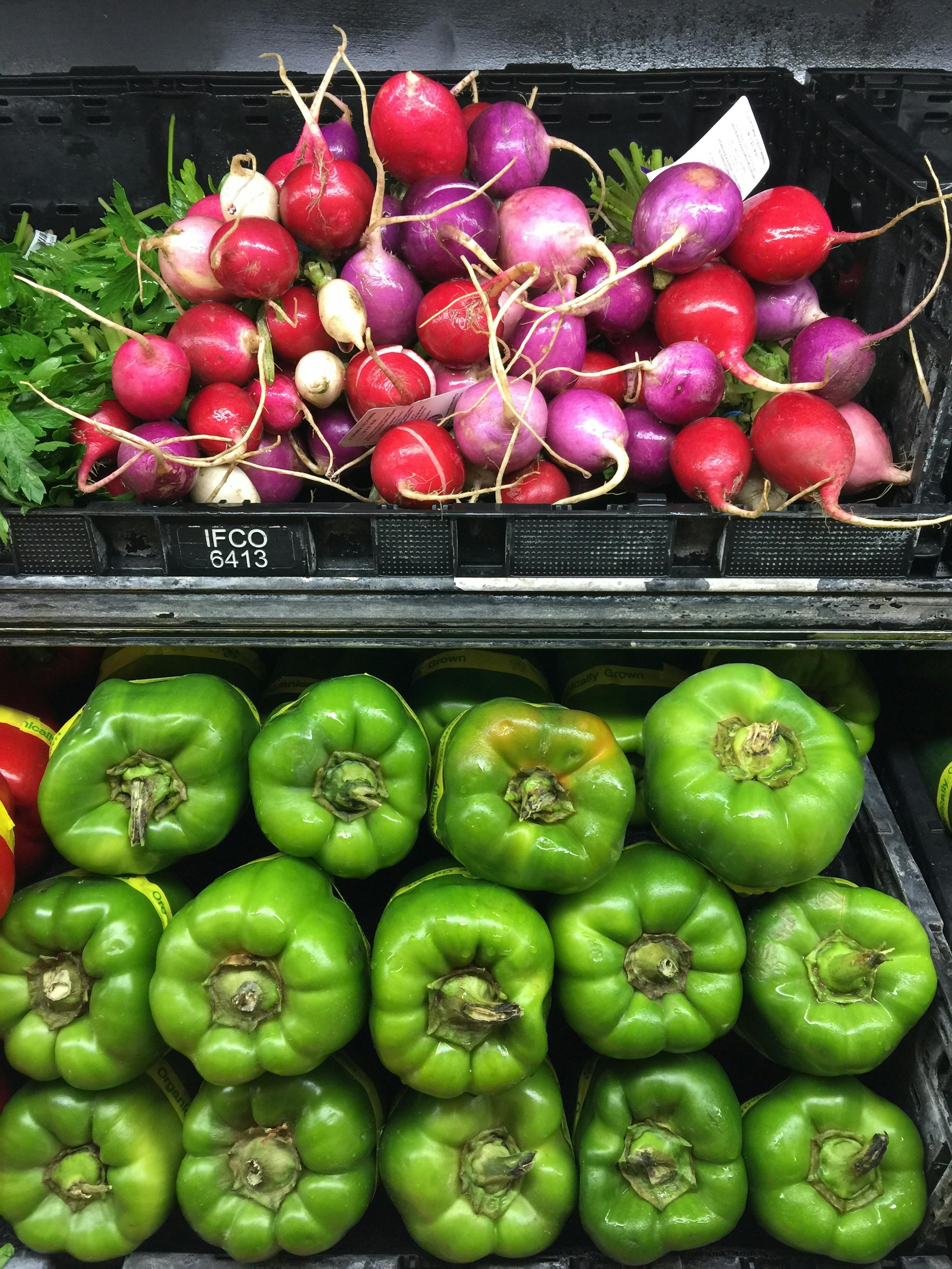 Free stock photo of farm produce, fresh vegetables, marketplace