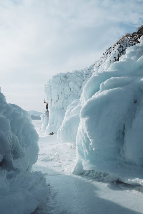 Kostenloses Stock Foto zu baikal, eis, gefroren