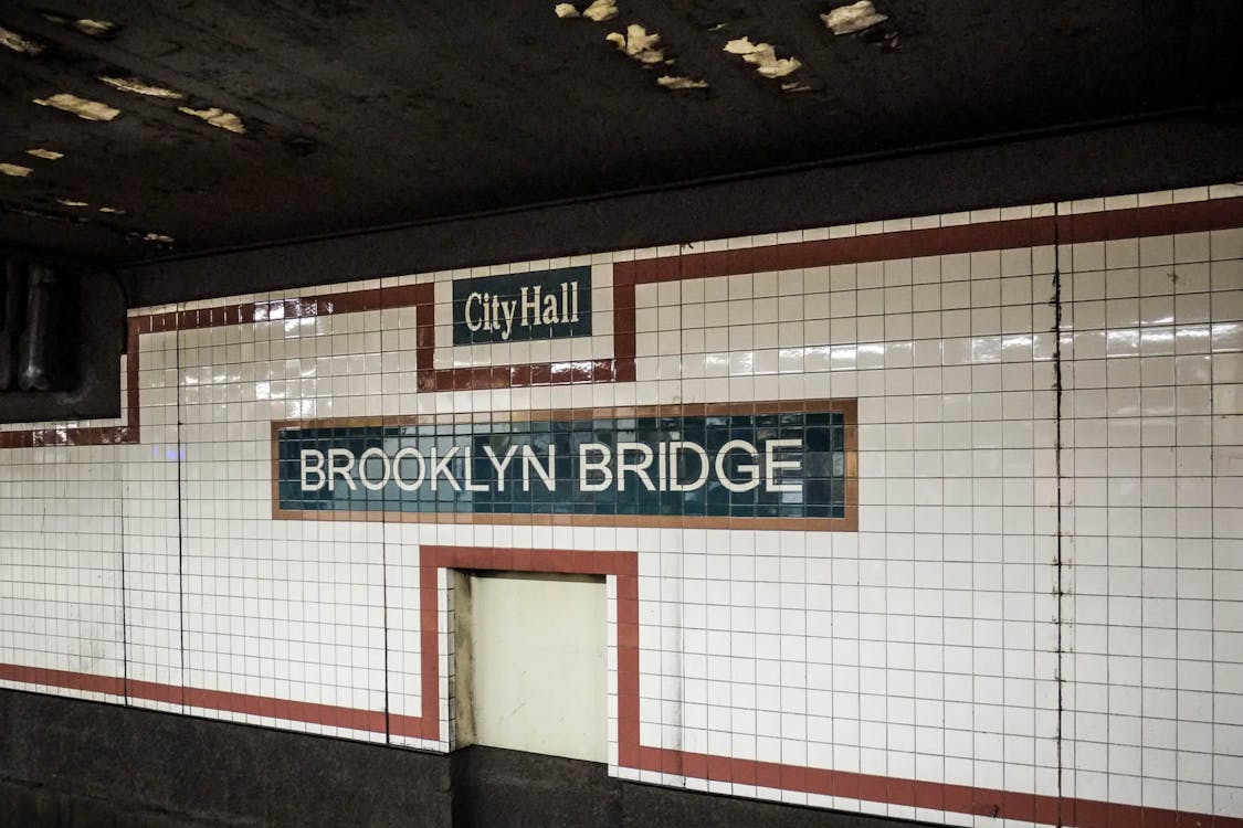 Free stock photo of brooklyn bridge subway station, new york city, nyc Stock Photo