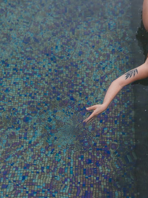 Základová fotografie zdarma na téma plavecký bazén, pohled shora, povrch