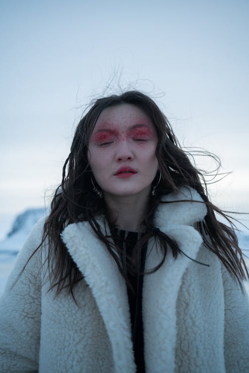 Immagine gratuita di cappotto invernale, donna, donna asiatica