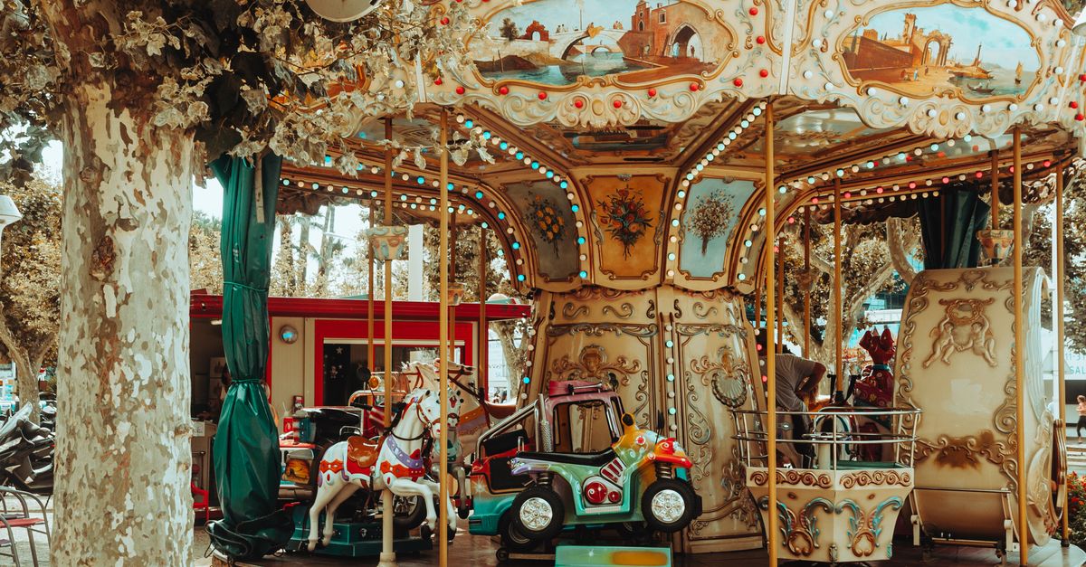 An Empty Carousel · Free Stock Photo