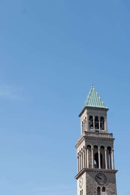 Close-Up Shot of a Tower