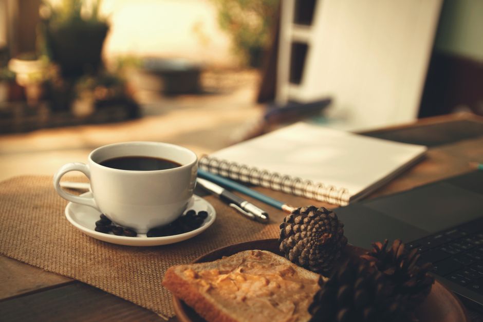 focus timer and notebook everyday scene lifestyle photo 2