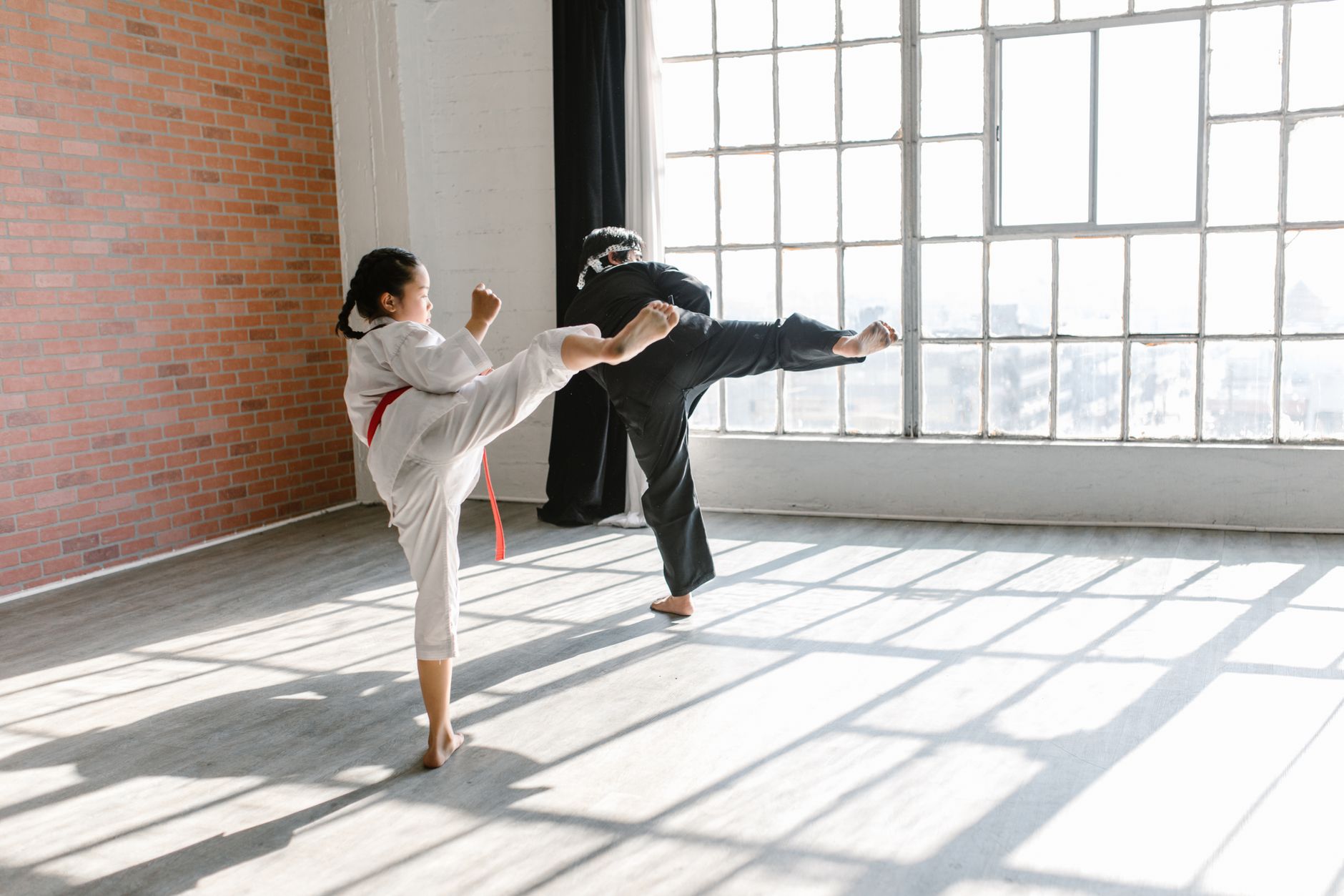 Cours de karaté pour enfants