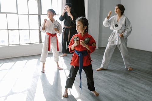 Gratis lagerfoto af børn, gruppe, jiu jitsu
