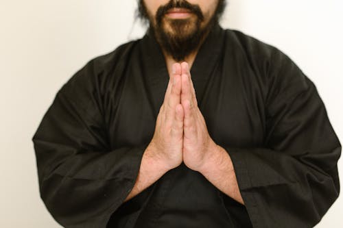 A Person Doing Praying Hands