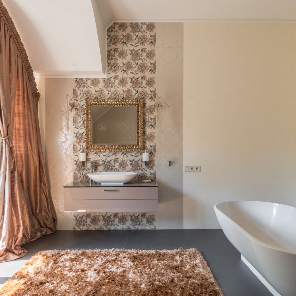 Wallpapering in Northumberland Heath — surfaces prepped and cut in by hand
