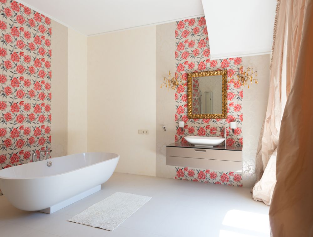 Shower to bathtub conversion bathroom remodel