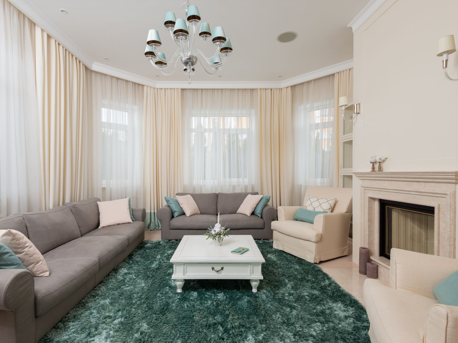 End of Tenancy Decorating in South Harrow — surfaces prepped and cut in by hand