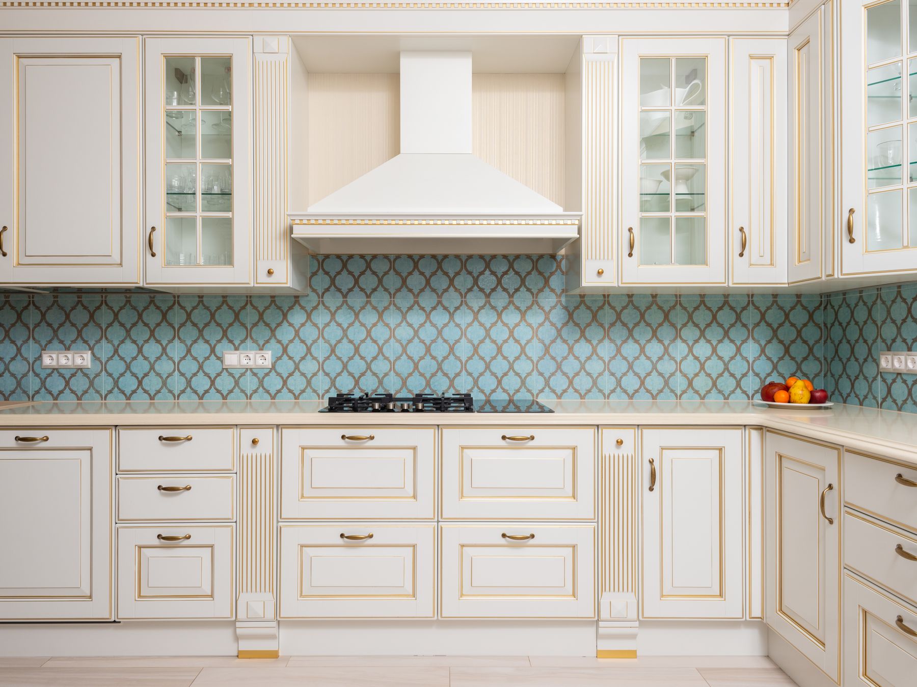 Wallpapering in Kingston upon Thames — woodwork brushed to a crisp, smooth line