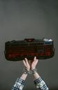Black and Red Computer Keyboard