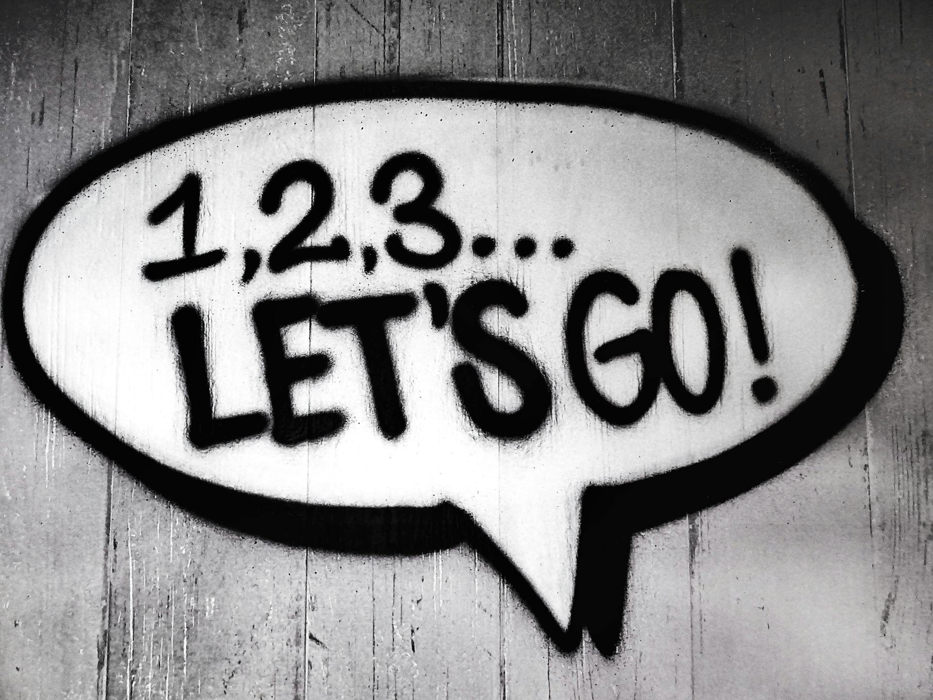 123 Let's Go Imaginary Text