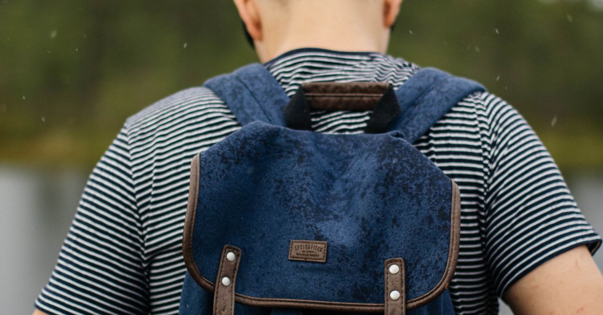 Man Wearing Black Backpack · Free Stock Photo