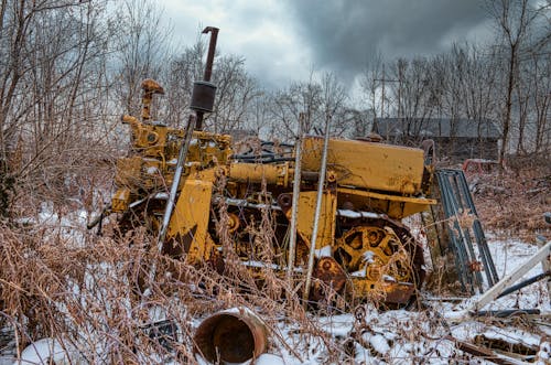 겨울, 고물, 기계의 무료 스톡 사진
