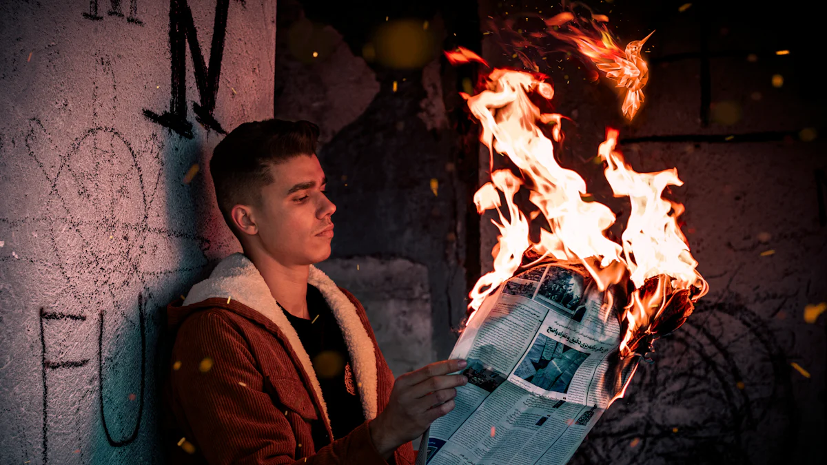 5 Ways to Create a Viral Meme with a Man Writing Fire