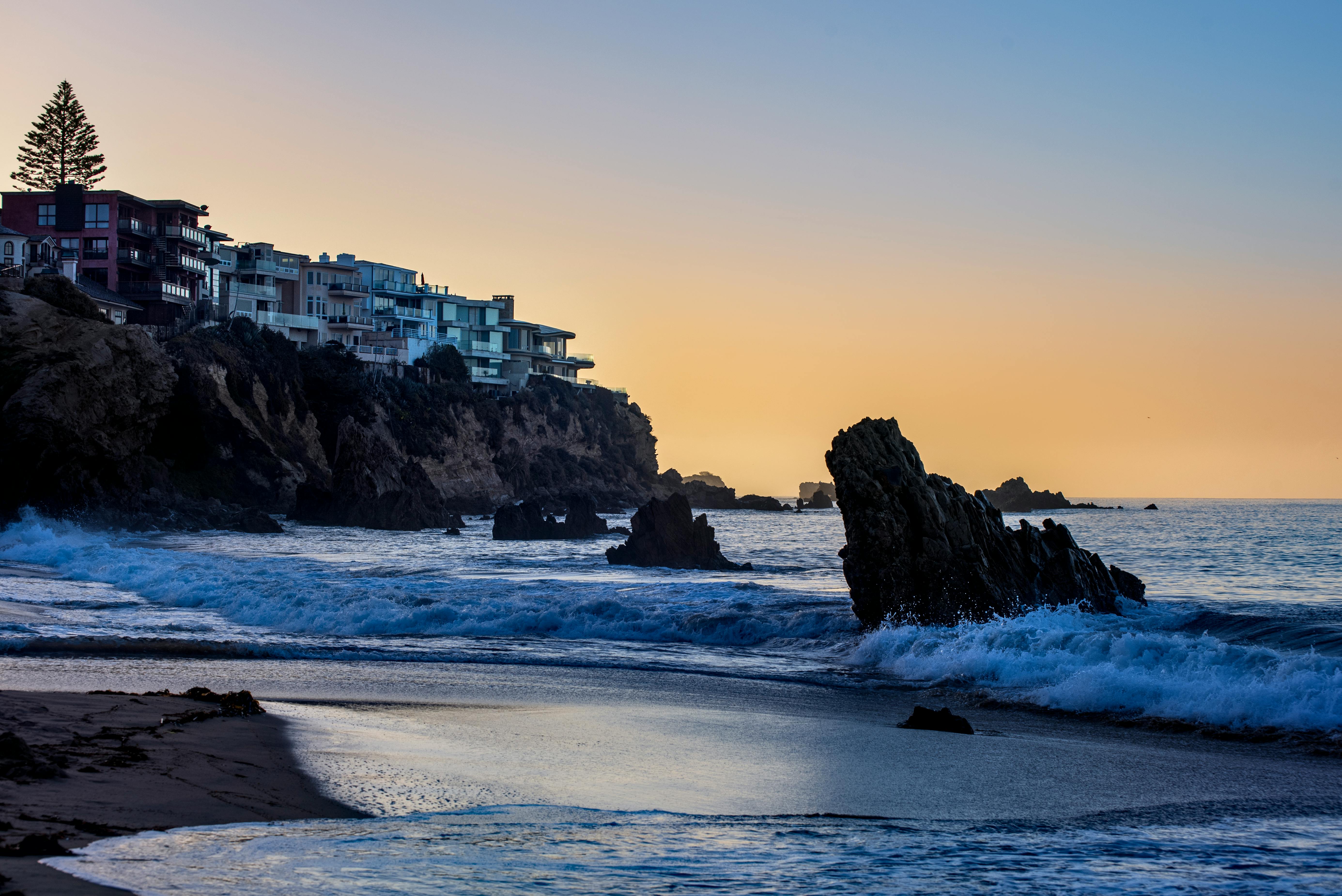 Newport Beach coastline at sunset - Executive rehab Costa Mesa