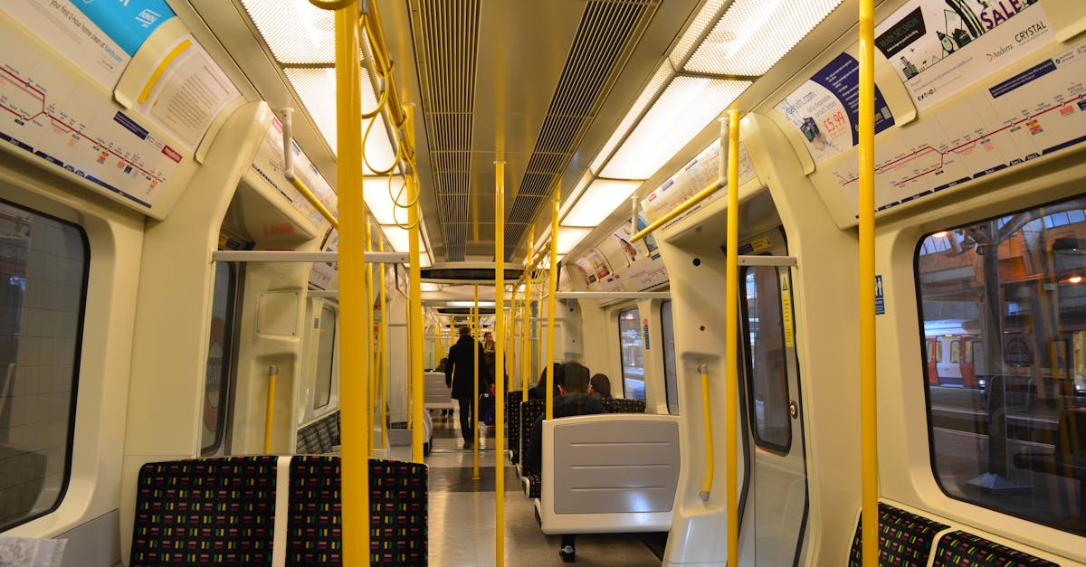 Free stock photo of Inside Metropolitan Line, London Tube, London Underground Train
