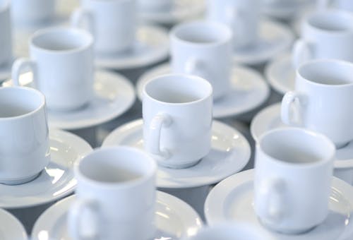 Imagine de stoc gratuită din căni, cești de cafea, tacâmuri