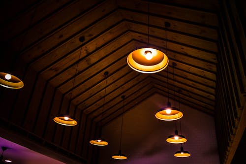 Free Ceiling Lights Stock Photo