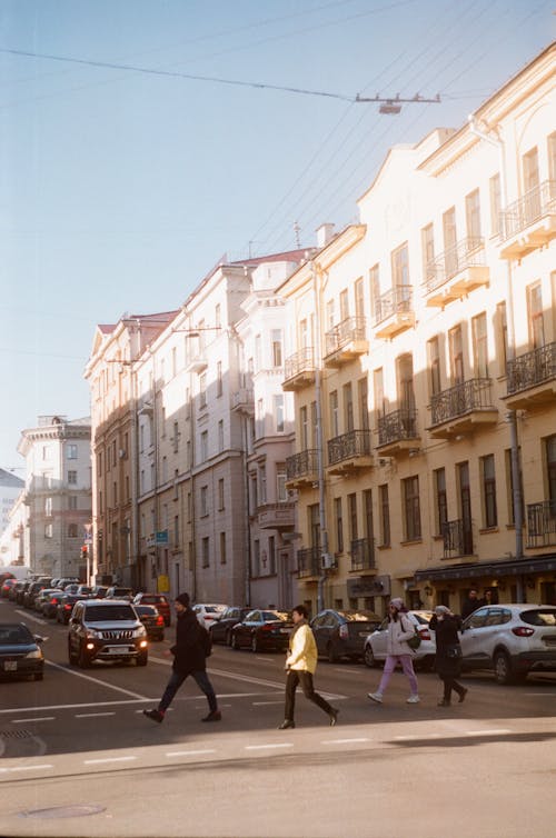 People Crossing the  Street
