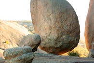 Close Up Photo of Big Rocks