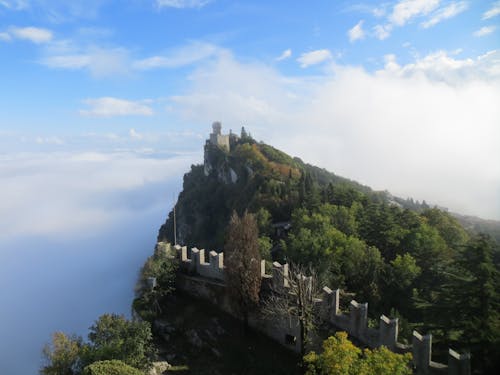 城堡, 聖馬力諾 的 免費圖庫相片