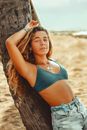 Free stock photo of beach, bikini, fashion