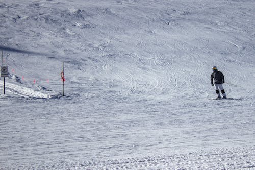 Photos gratuites de bâtons de ski, descente, froid