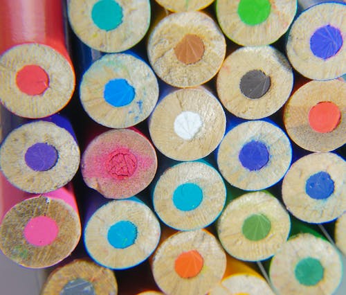 Free Colored Pencils Stock Photo