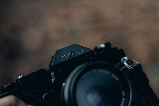 Close up of a Camera